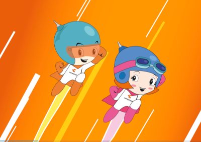 Super héroes de Compensar